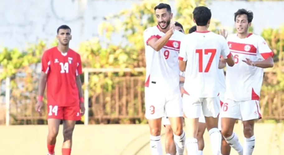 منتخب لبنان الأولمبي يتخطى ضيفه الفلسطيني