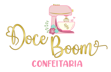 Logo da empresa Doce Boom Confeitaria