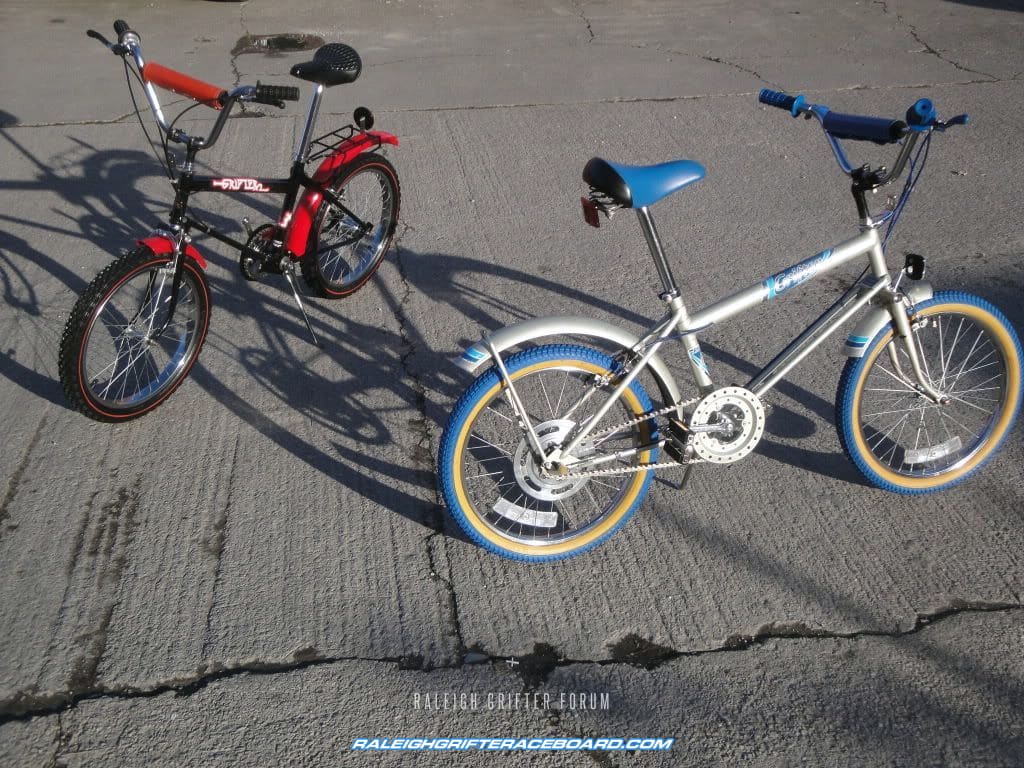 The Raleigh Grifter XL in the Sun 