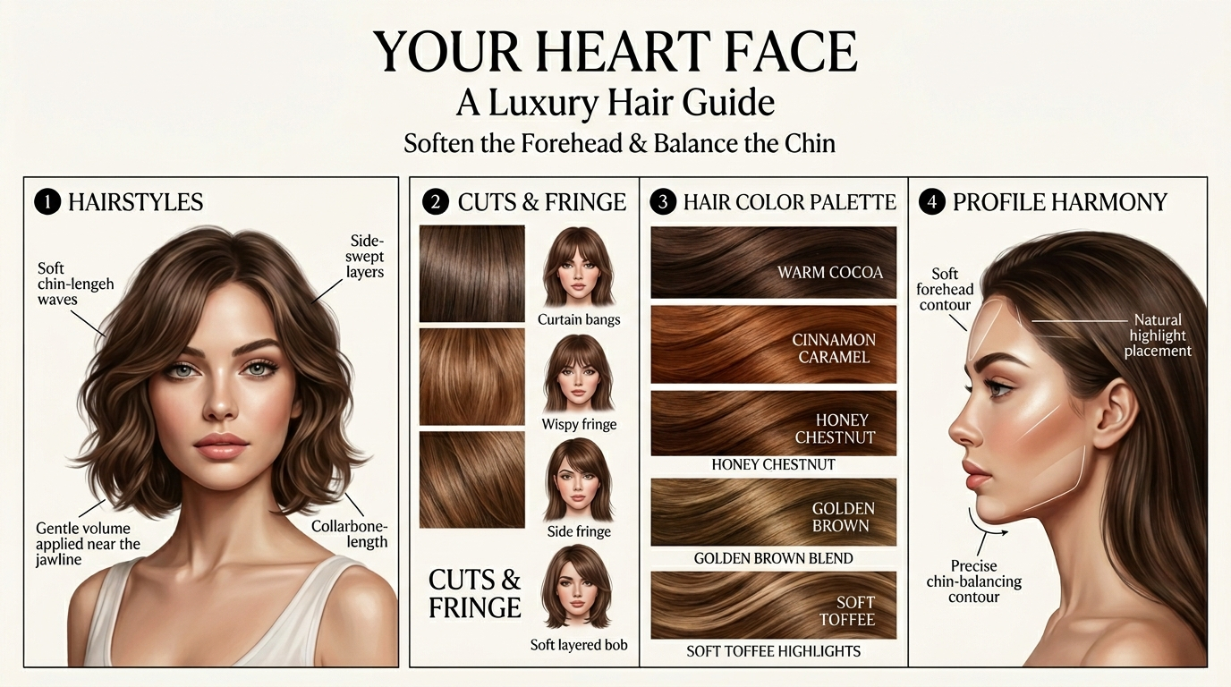 Heart Face Skin Texture