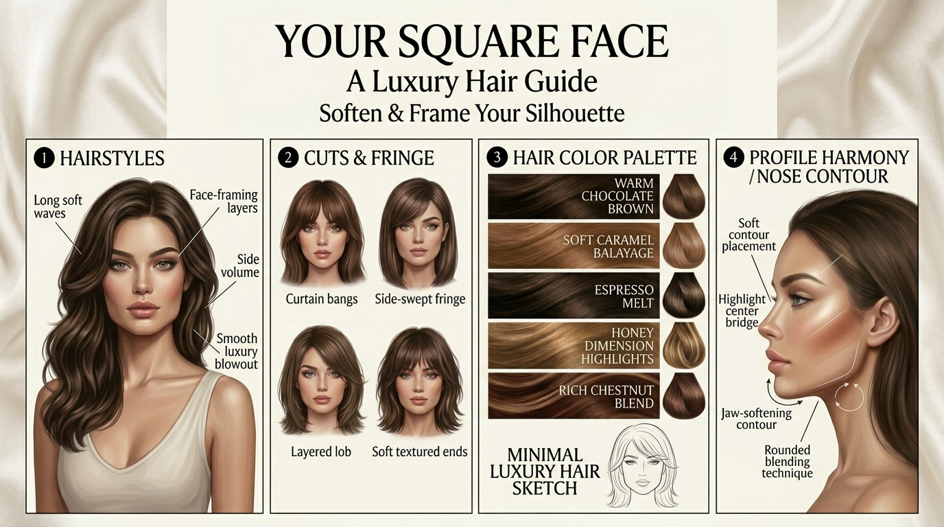 Square Face Skin Care