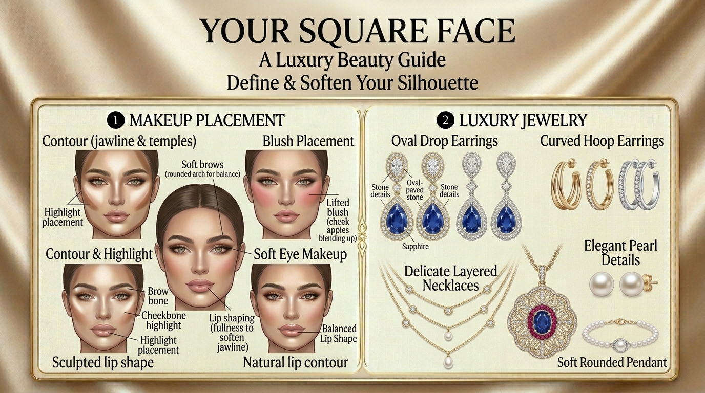 Square Face Lip Balance