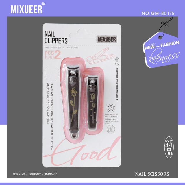 NAIL CUTTER DOUBLE BLACK