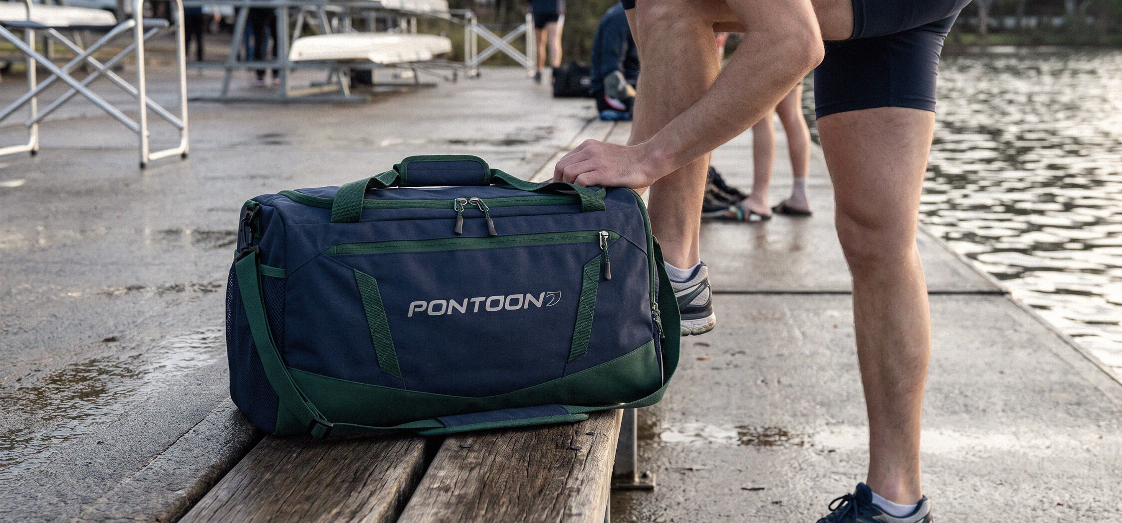 Custom Sports Bags, Built to Carry Your Colours — Pontoon custom teamwear, worn