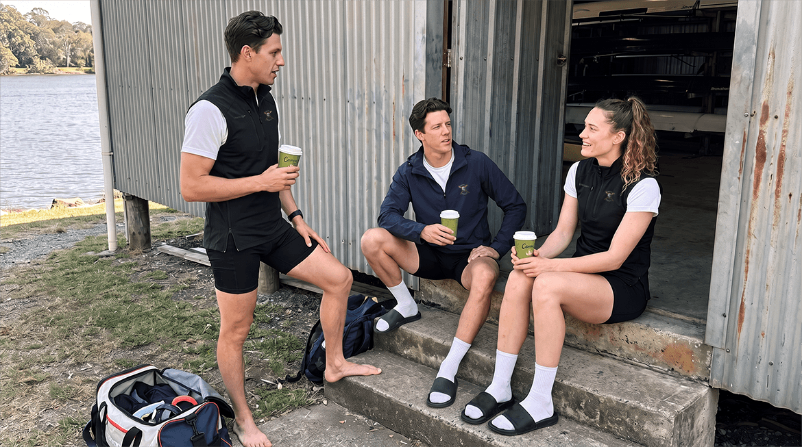 Custom Jackets That Carry Your Colours, Whatever the Weather — Pontoon custom teamwear, worn