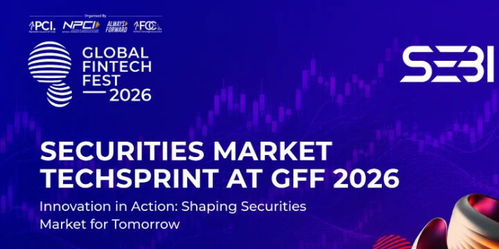 SEBI Securities Market TechSprint at GFF 2026 poster