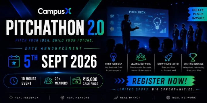 PITCHATHON 2.0 - An 10hours Pitch Event poster