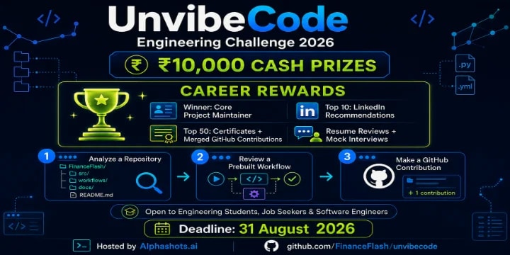 Unvibecode Challenge poster