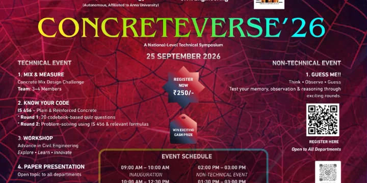 Concreteverse'26 poster