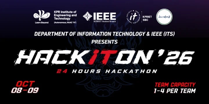 HackITon'26 poster