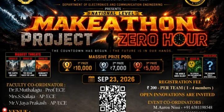 Makathon: Project Zeroth Hour poster