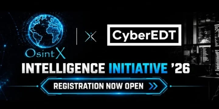 Intelligence Initiative 2026 poster