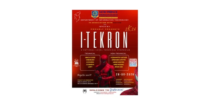 I-TEKRON 2026 poster