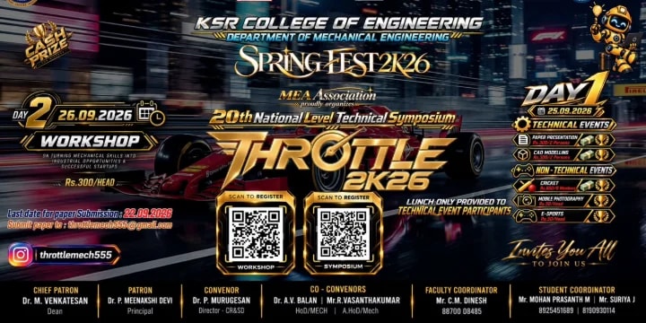 Throttle 2k26  poster