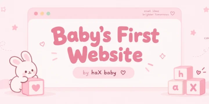 Baby's First Website poster