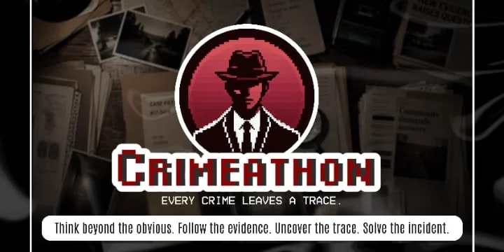 CRIMEATHON'26 poster