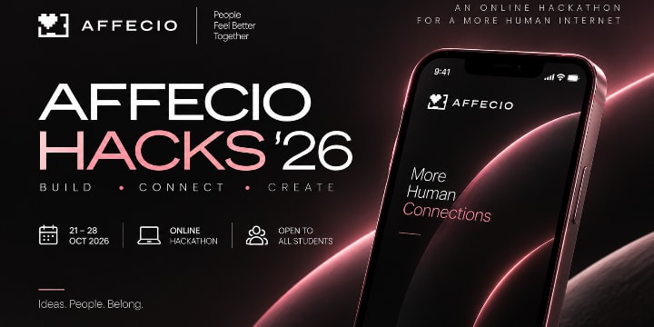 AFFECIO HACKS’26 poster