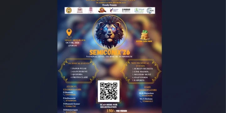 SEMICONIX'26 poster