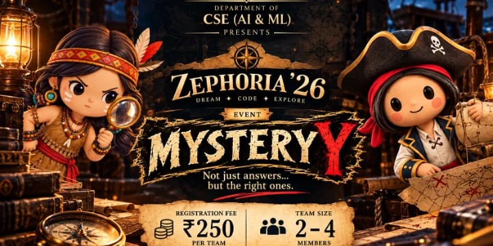 ZEPHORIA'26 – MYSTERY Y poster