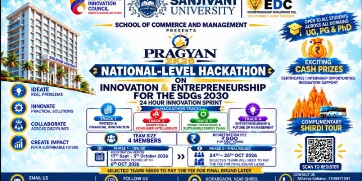 Pragyan 2k26 poster