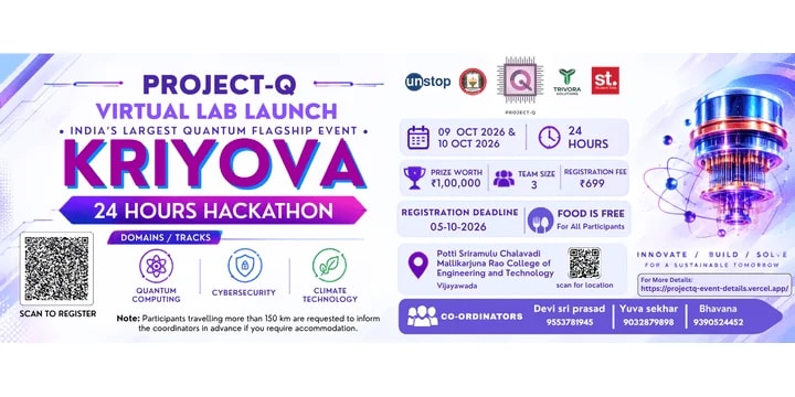 KRIYOVA – PROJECT-Q 24-Hours Hackathon 2026