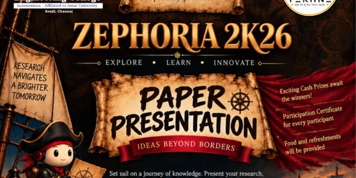 Zephoria2K26 - Paper presentation poster