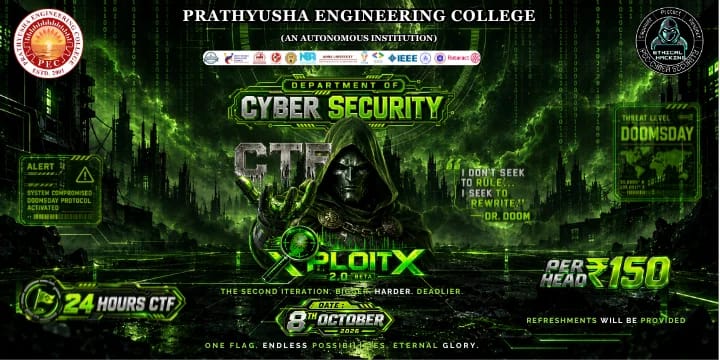XploitX 2.0 BETA (CTF) poster