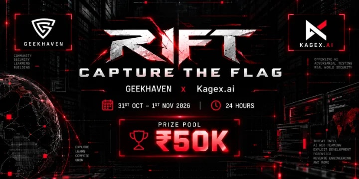 RIFT CTF 2026 poster
