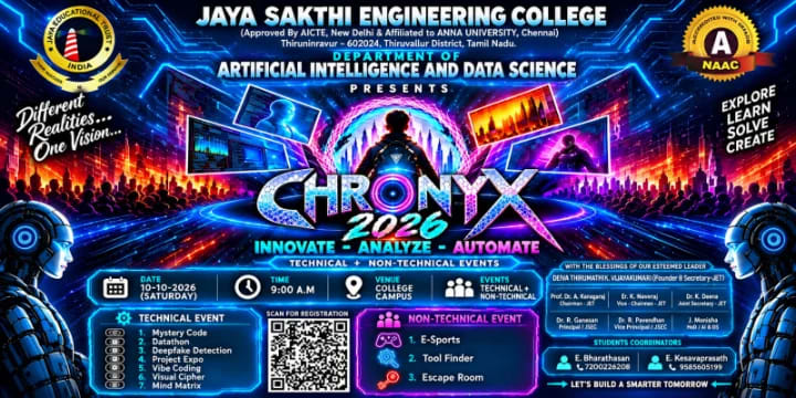 CHRONYX 2026 poster