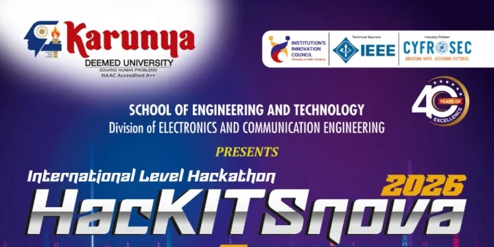 HacKITSnova 2026 poster