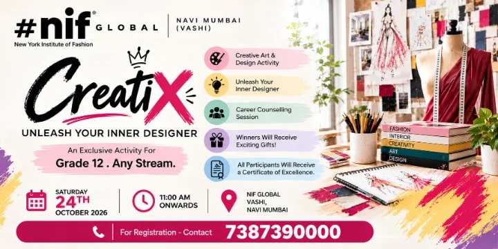 "CREATIX" UNLEASH YOUR INNER CREATIVE! poster