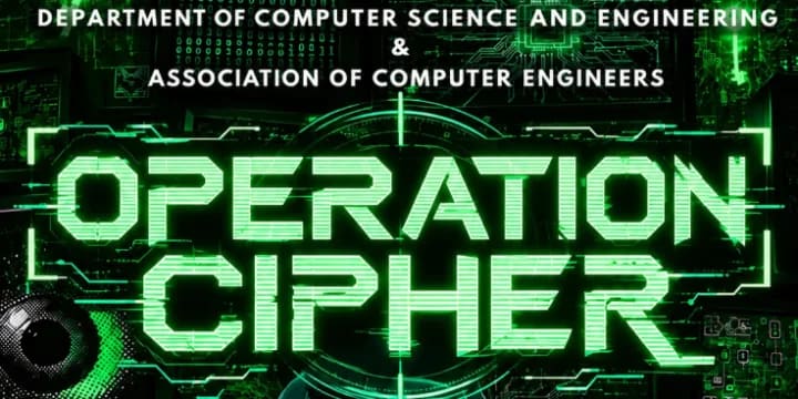 Operation Cipher poster