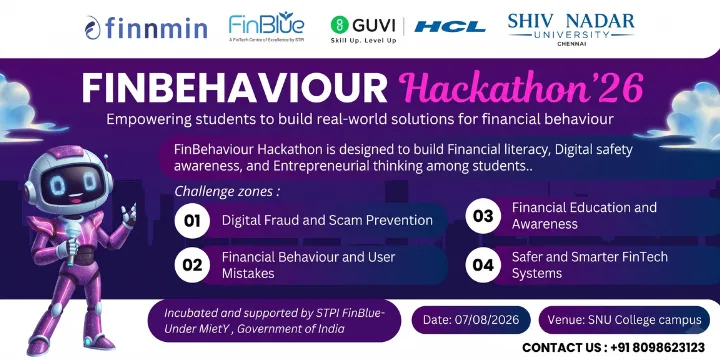 Finbehaviour Hackathon'26 poster