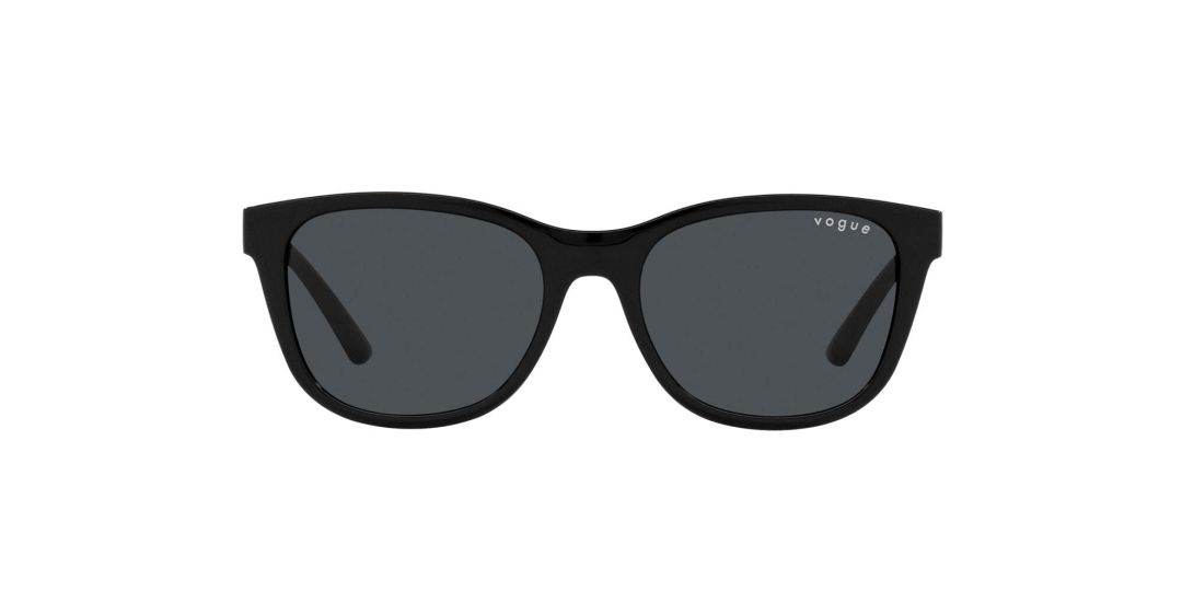 Vogue Eyewear Kids' Vj2010 Butterfly Sunglasses Black/Dark Grey 48 Millimeters
