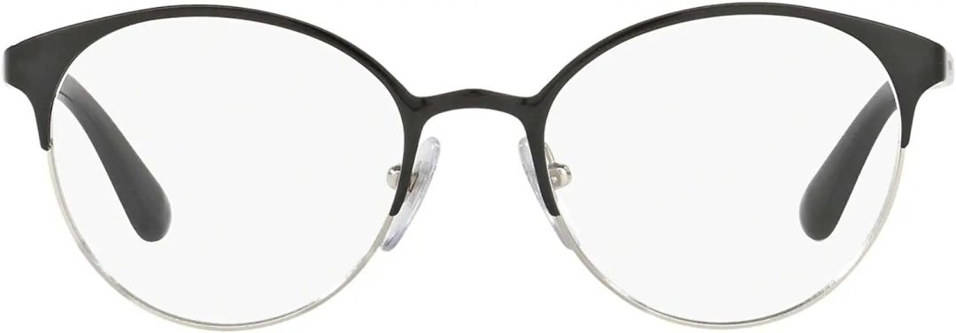 Vogue Eyewear Women's Vo4011 Round Prescription Eyeglass Frames Top Brown/Pale Gold/Demo Lens 51 Mil