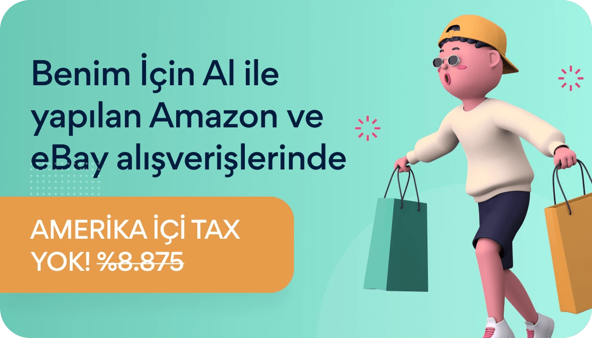 Vergisiz Amazon ve eBay sitelerinden alışveriş yapın