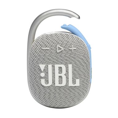 JBL Clip 4: Portable Speaker with Bluetooth, Built-in Battery, Waterproof and Dustproof Feature - Bl