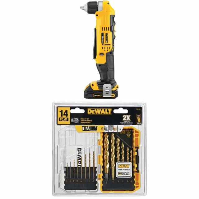 DEWALT 20V MAX Dik A l Ak l Matkap Tornavida Seti