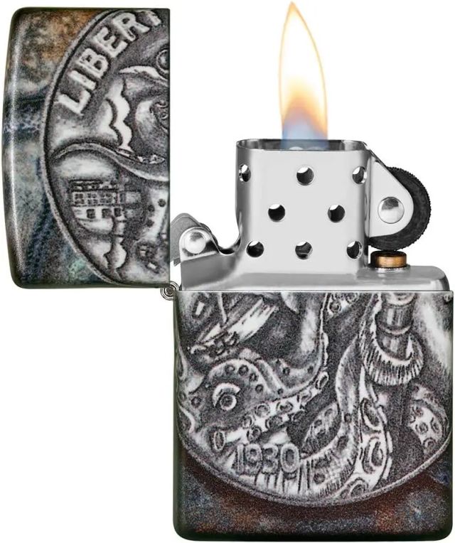 Zippo Deniz Çakmağı (540 Renkli Korsan Parası)