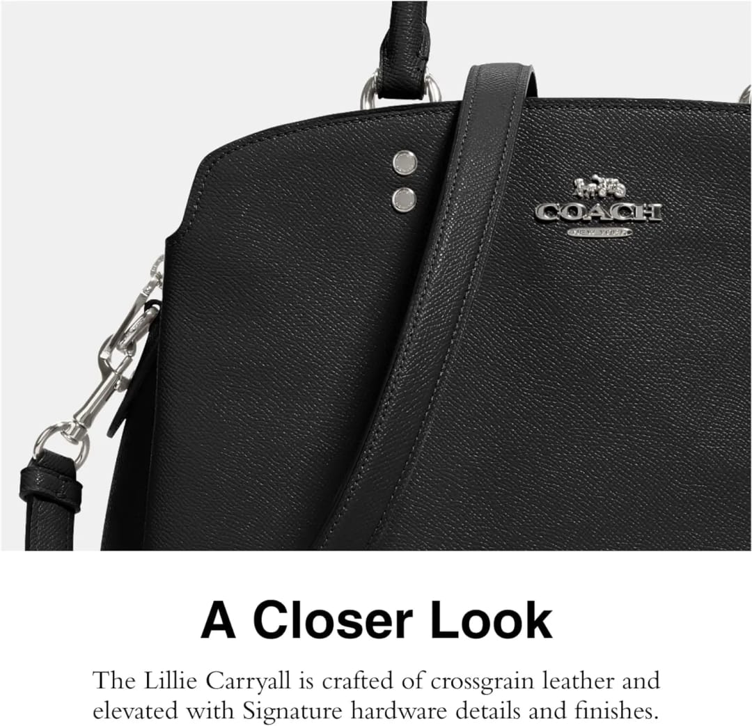 Coach Women's Lillie Carryall Çanta