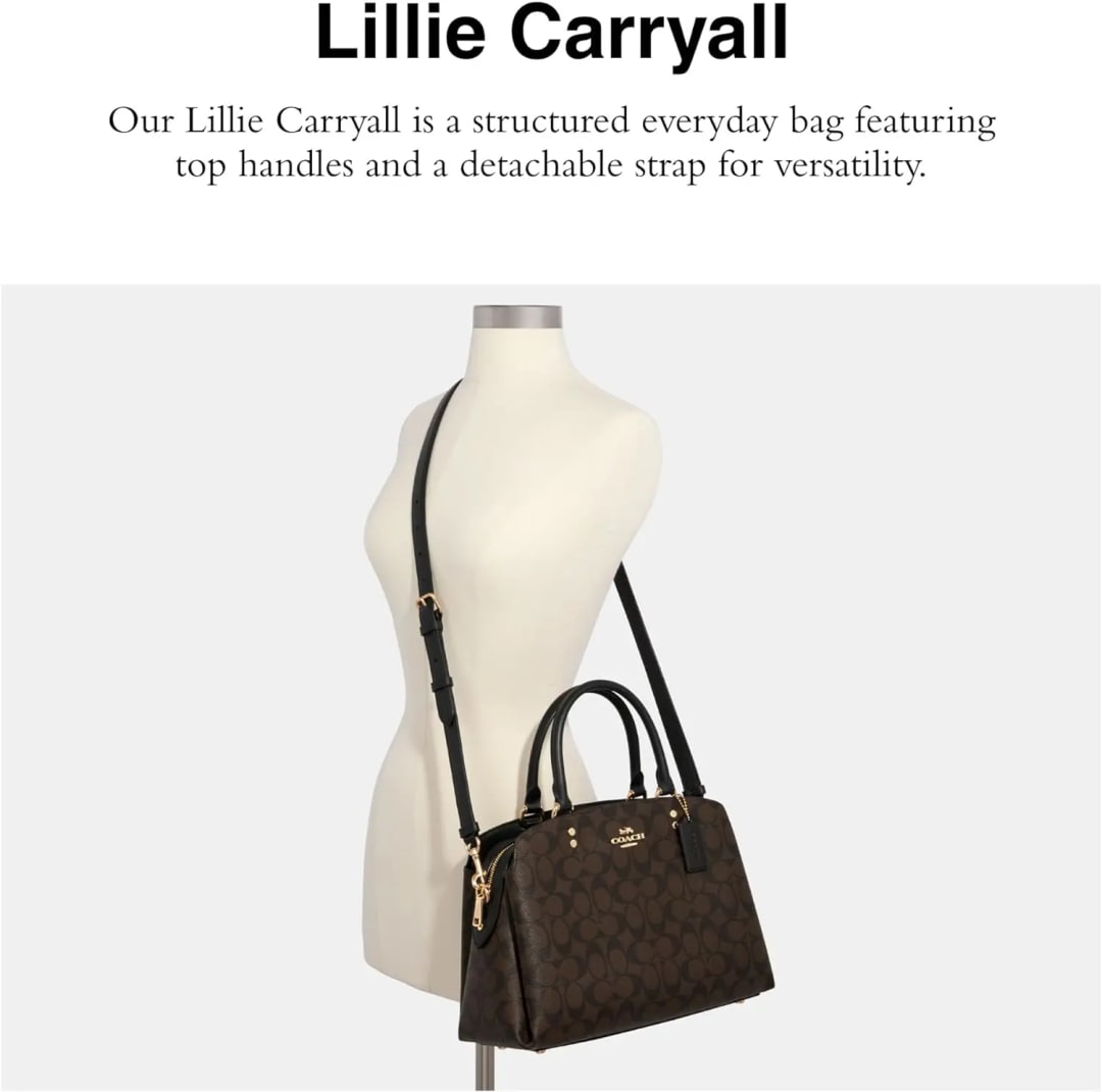 Coach Women's Lillie Carryall Çanta