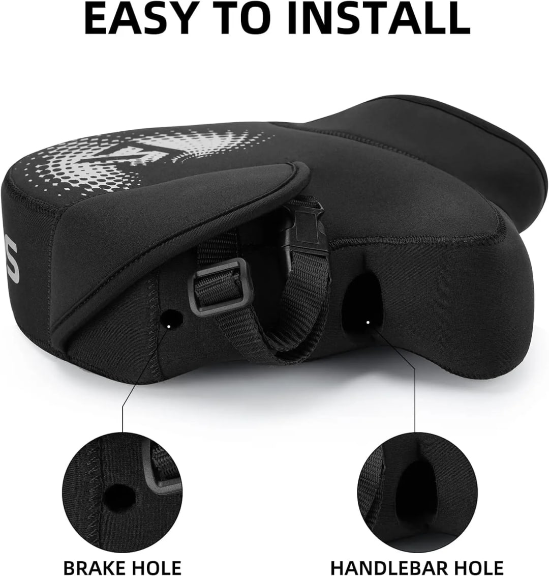 handlebar mitts motorcycle