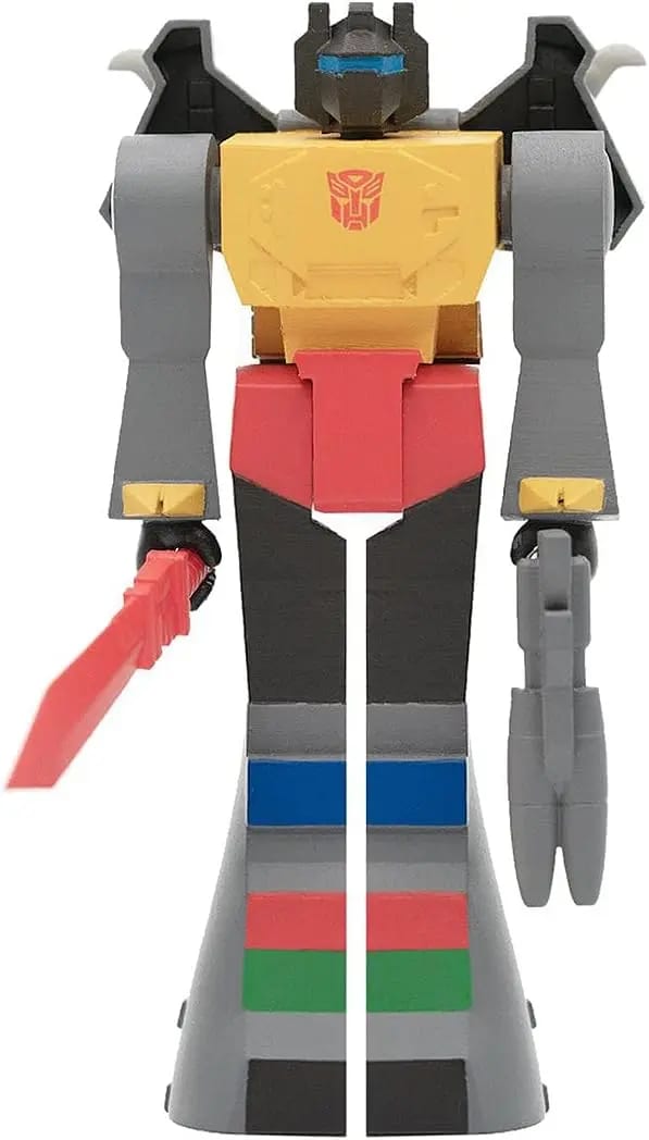 Super7 Transformers Optimus Prime Aksiyon Figür Oyuncak Grimlock