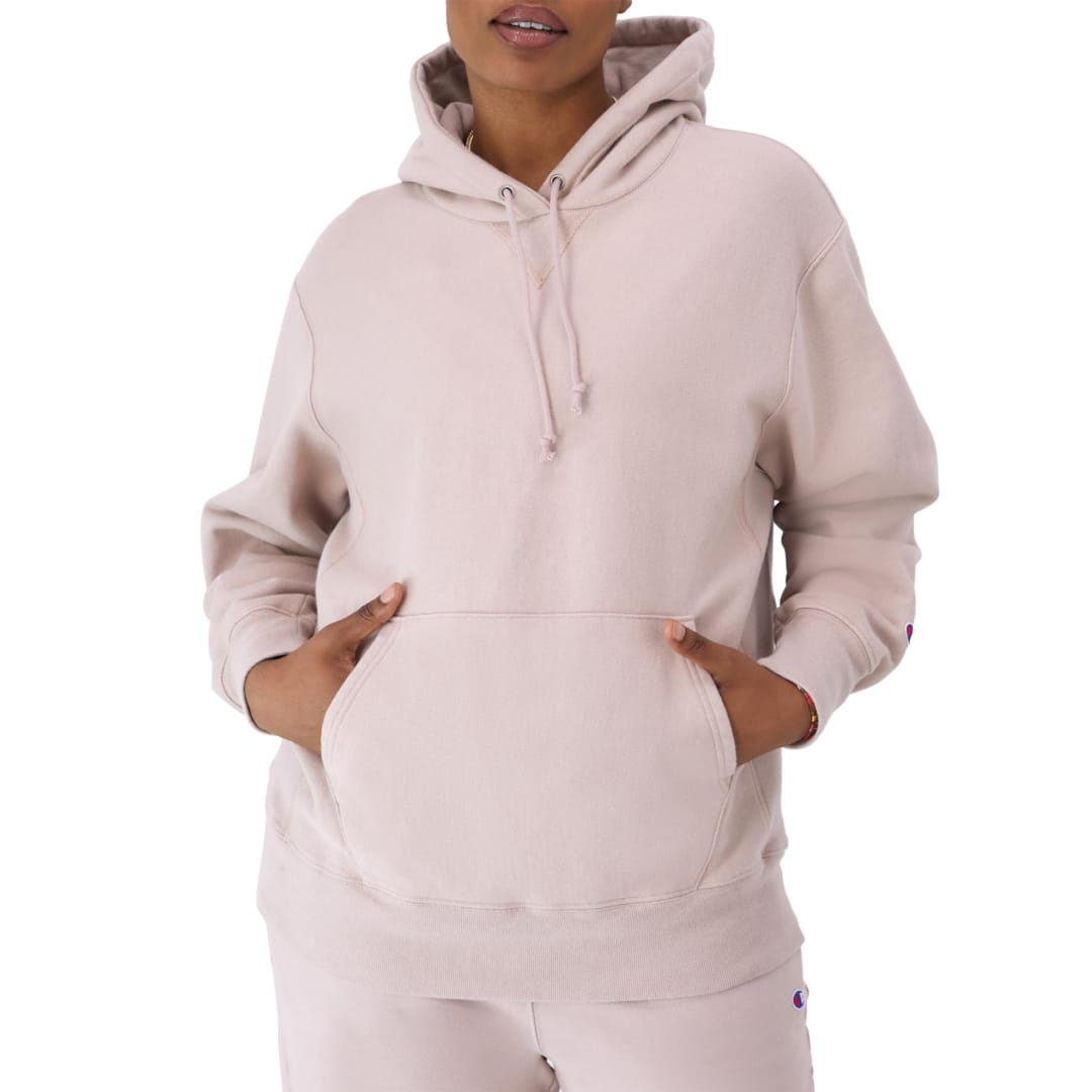 Champion Kad n kapu onlu Sweatshirt M Washed Evening Blush
