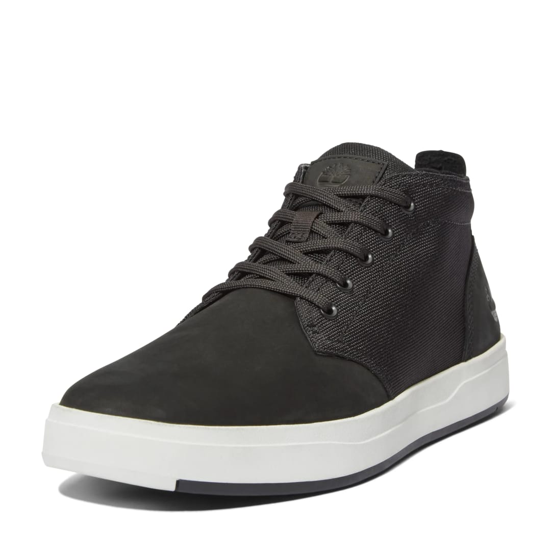 Timberland Erkek Davis Square Chukka Ayakkab 46 Siyah Nubuk