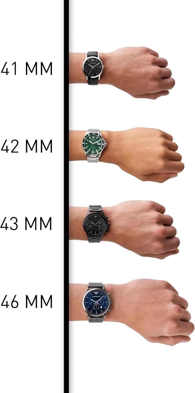 Emporio Armani Erkek AR2460 Elbise Gumu Saat AmerikaPostam
