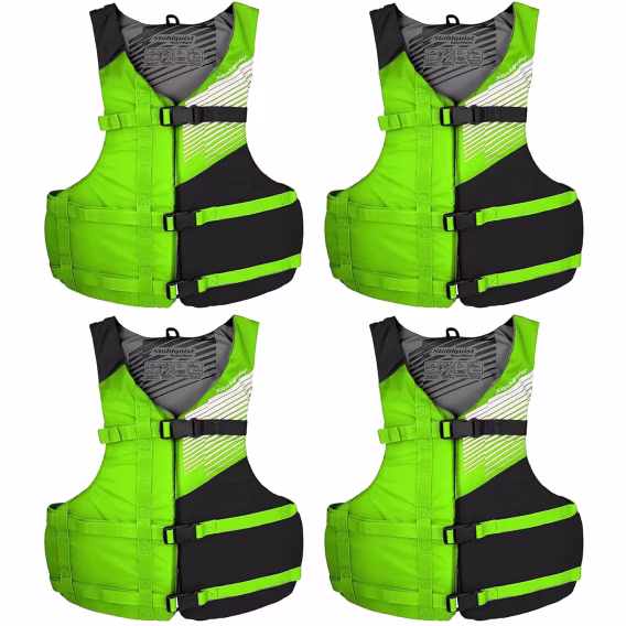 Stohlquist Fit Yetişkin PFD Can Yeleği 4'lü Paket