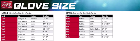 Rawlings | Players Series TTopu ve Gençlik Beyzbol Eldiveni