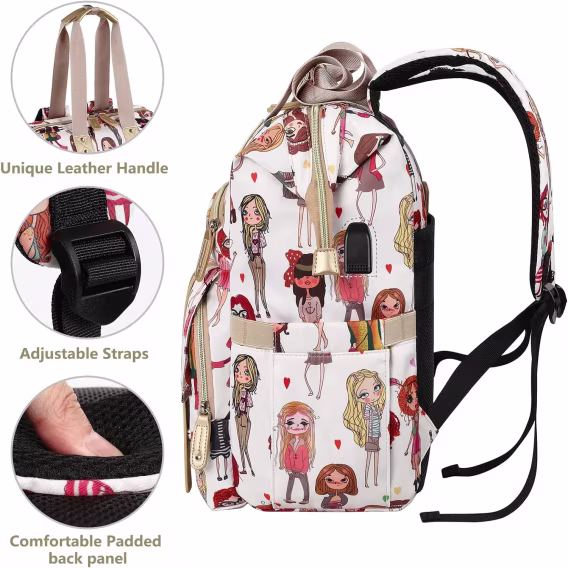 Falanko Kadın Laptop Sırt Çantası 