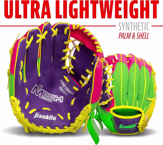 Franklin Sports Çocuk Beyzbol Eldiveni ve Top Setleri